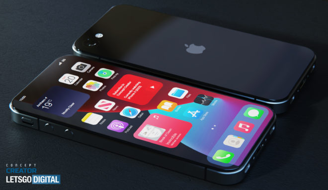 Concept immagina un super compatto iPhone 4 2022