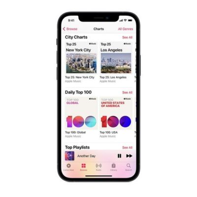 Su Apple Music arrivano le playlist dei brani più ascoltati in oltre 100 città