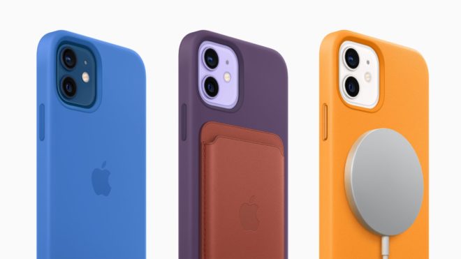 Apple svela le nuove custodie MagSafe per iPhone 12