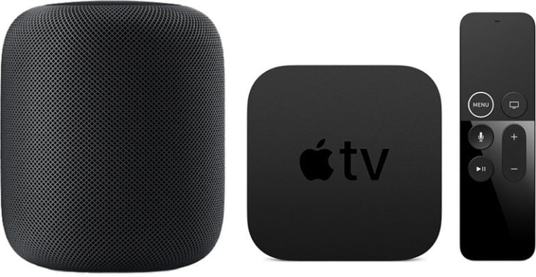 apple tv homepod