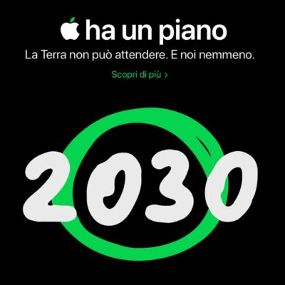 Apple celebra la Giornata della Terra 2021