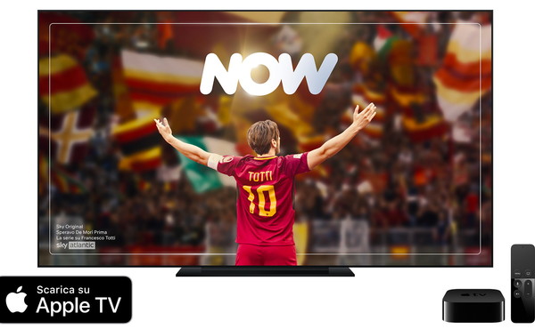 NOW TV è disponibile su Apple TV