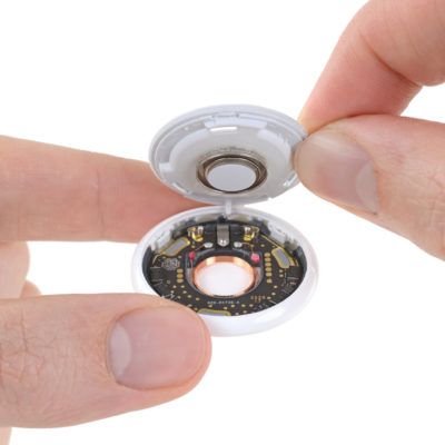 Come cambiare la batteria di AirTag