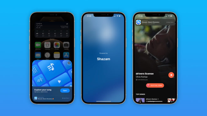 Il riconoscimento tramite Shazam è ora un’App Clip in iOS 14.6