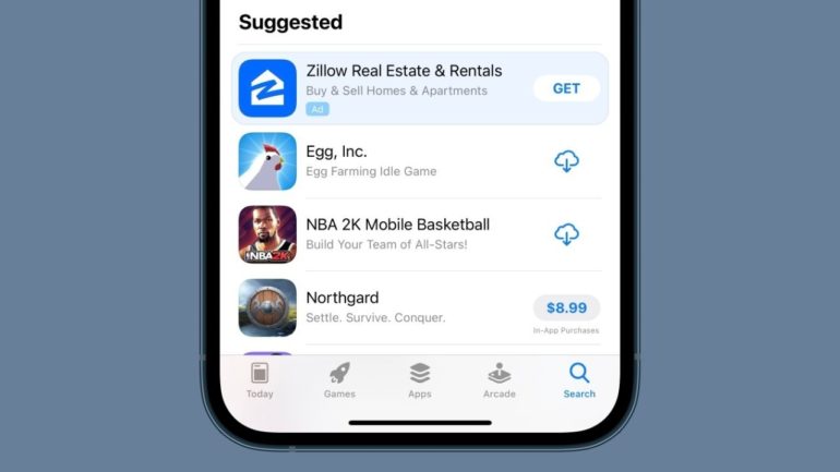 ads app store
