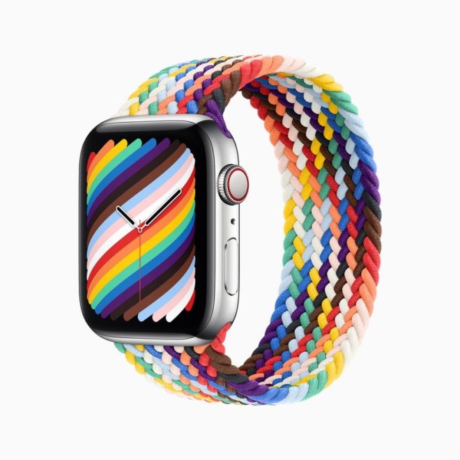 Apple lancia due nuovi cinturini Pride Edition per Apple Watch ora disponibili negli Apple Store