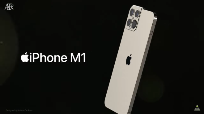 iPhone 13 Pro diventa un iPhone M1 in questo bizzarro concept