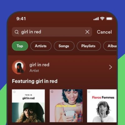 Spotify: arrivano nuovi filtri per la ricerca su iOS