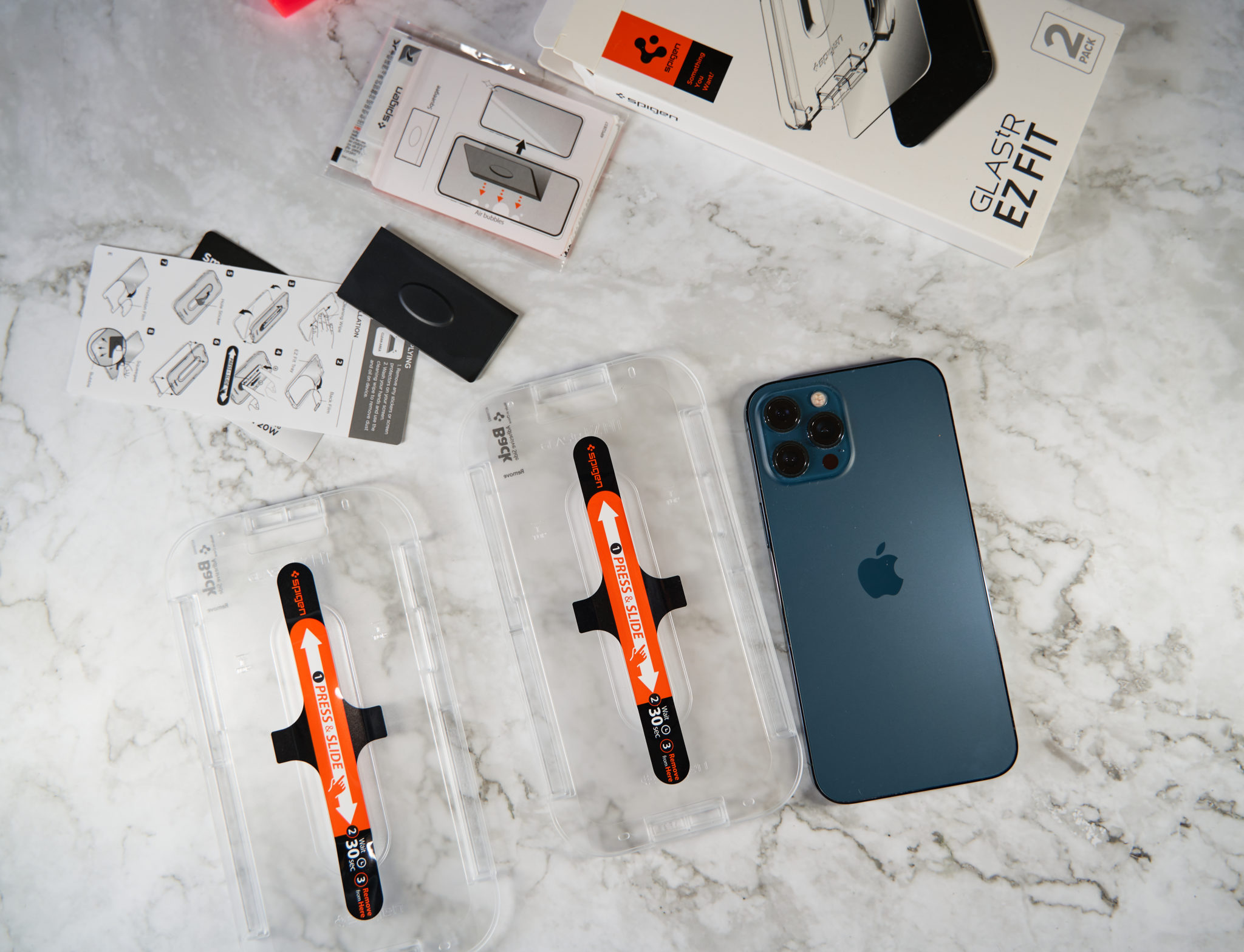 Vetro Temperato Antimicrobico per iPhone 12 Pro Max