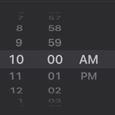 iOS 15 ripristina la rotella per il selettore di numeri