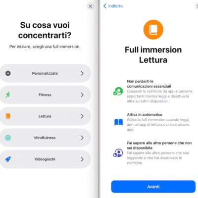 Come utilizzare la funzione Full Immersion su iOS 15