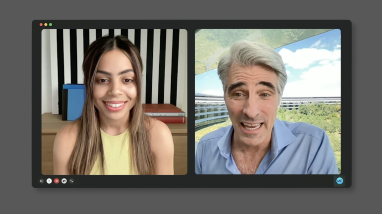 Craig Federighi intervista you tuber