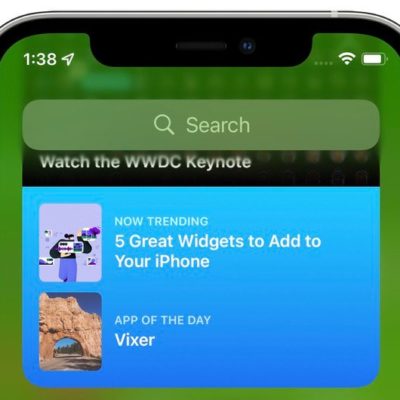 Apple aggiunge nuovi widget con iOS 15