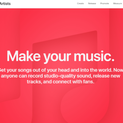 Apple rinnova il sito web di Apple Music for Artists