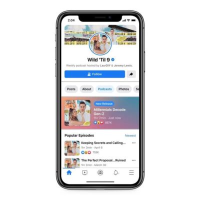 Facebook lancerà presto la sua piattaforma Podcast