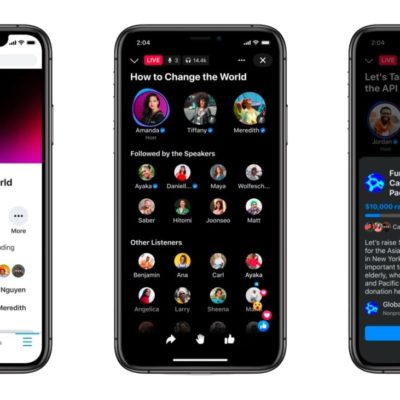 Facebook lancia podcast e Live Audio Rooms