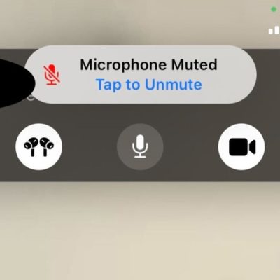FaceTime su iOS 15 ci avviserà se parliamo con il microfono disattivato