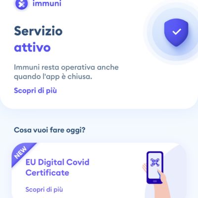L’app Immuni si aggiorna, ecco come richiedere il Green Pass COVID-19