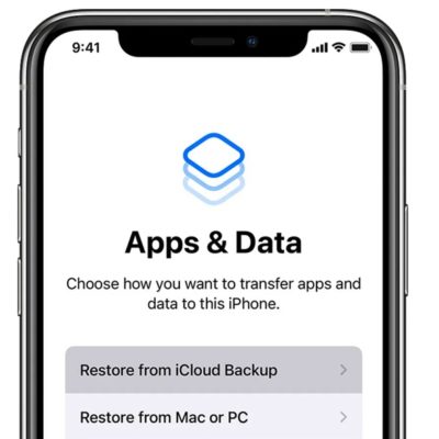 iOS 15 consente di aggiornare a una versione beta durante il ripristino da backup