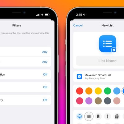 iOS 15: l’app Promemoria si arricchisce con tante novità
