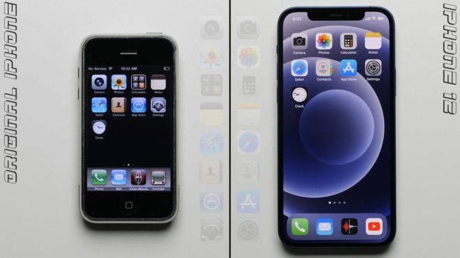 Test di velocità: iPhone 2G contro iPhone 12!