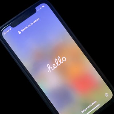 L’iPhone vi saluta al primo avvio di iOS 15
