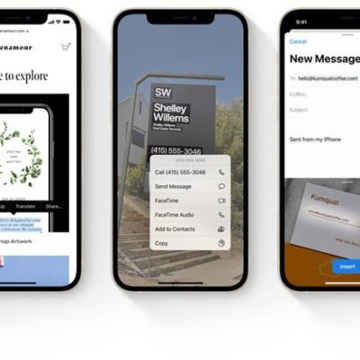 Live Text di iOS 15 sarà limitato solo agli iPhone più recenti