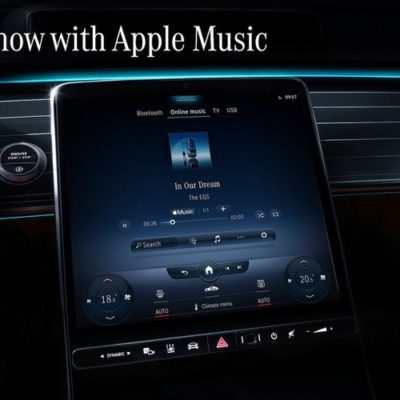 Apple Music sarà integrata nel sistema MBUX di Mercedes-Benz