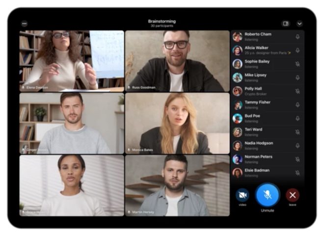 Telegram si aggiorna con le videochiamate di gruppo