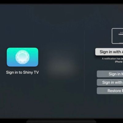 tvOS 15, potremo usare Face ID o Touch ID per effettuare il login nelle app