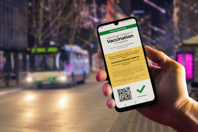 L’app IO consentirà di aggiungere la certificazione verde COVID-19 a Wallet