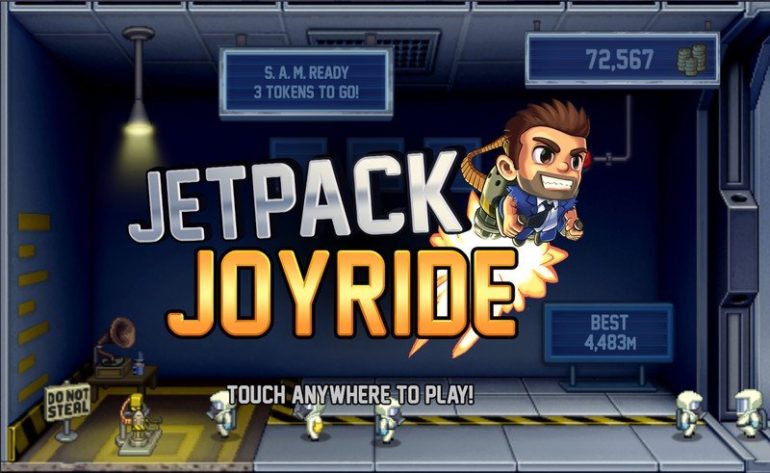 Jetpack Joyride apple arcade
