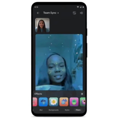 Google Meet: nuovi effetti, maschere e filtri su iOS e Android