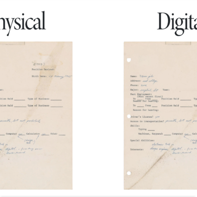 Una domanda di assunzione di Steve Jobs torna all’asta in formato fisico e NFT [VENDUTA!]