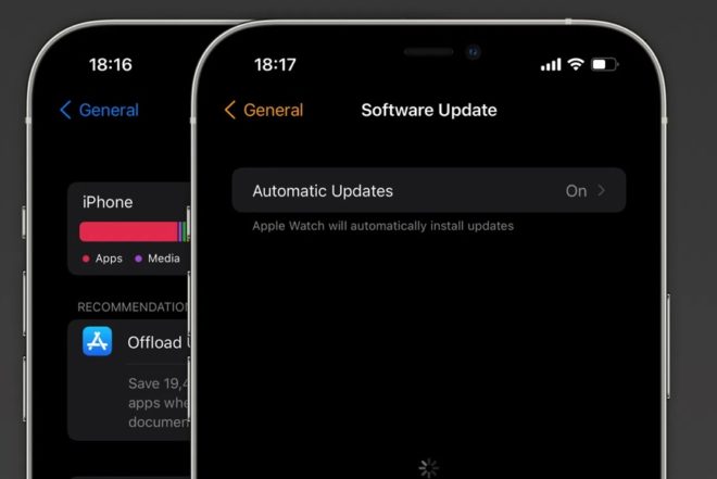 iOS 15 e watchOS 8 richiedono meno spazio di archiviazione per l’aggiornamento