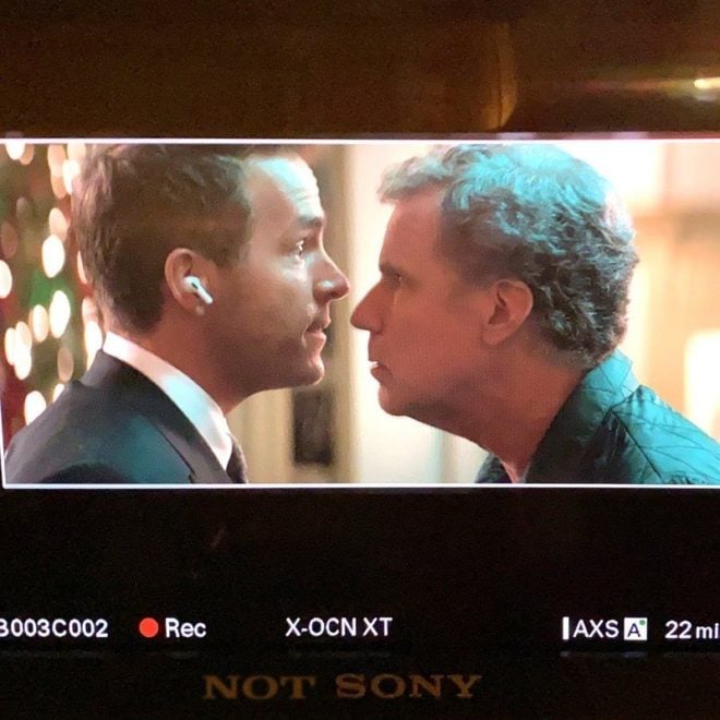 Ryan Reynolds e Will Ferrell nella prima foto sul set del film “Spirited” di Apple TV+