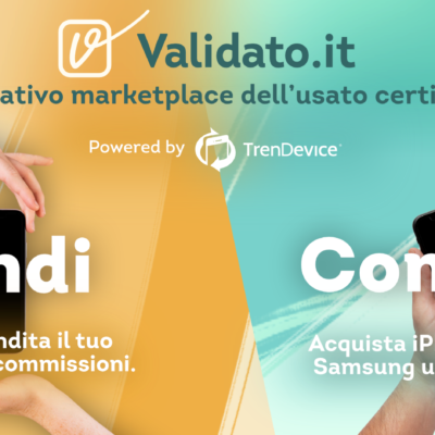 TrenDevice presenta Validato, il marketplace dell’usato certificato. Zero commissioni al lancio