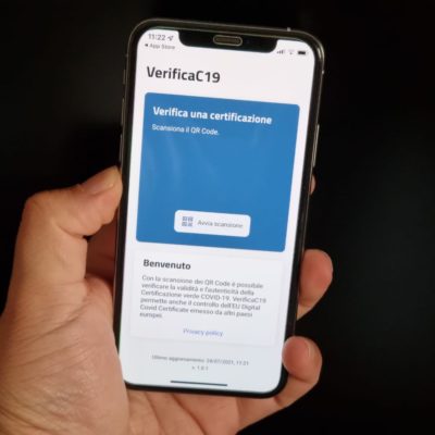VerificaC19: l’app ufficiale per verificare la validità del Green Pass