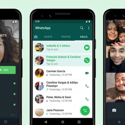 WhatsApp permette di entrare in una chiamata di gruppo già iniziata