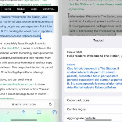 Come tradurre il testo in qualsiasi app con iOS 15