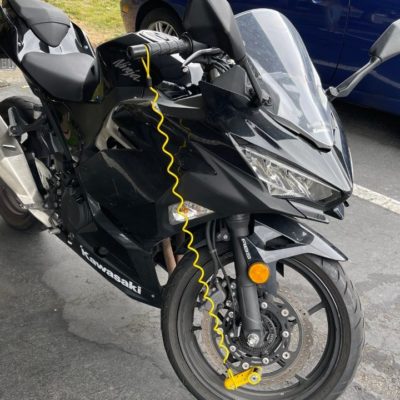 Ritrova la moto rubata grazie ad AirTag