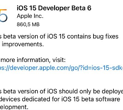 Apple rilascia la beta 6 di iOS 15, iPadOS 15, watchOS 8 e tvOS 15: ecco le novità [VIDEO]