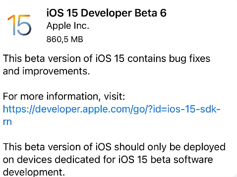 Apple rilascia la beta 6 di iOS 15, iPadOS 15, watchOS 8 e tvOS 15: ecco le novità [VIDEO]