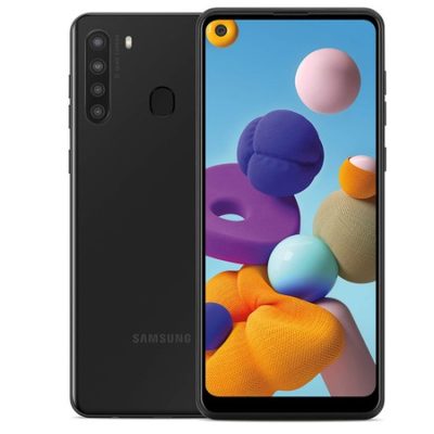 Samsung Galaxy A21 prende fuoco su un aereo