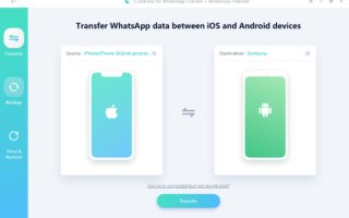 Come trasferire le chat WhatsApp da Android ad iPhone con iCareFone per WhatsApp Transfer