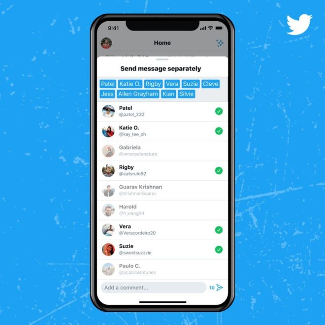 Twitter lancia diverse novità per i messaggi diretti