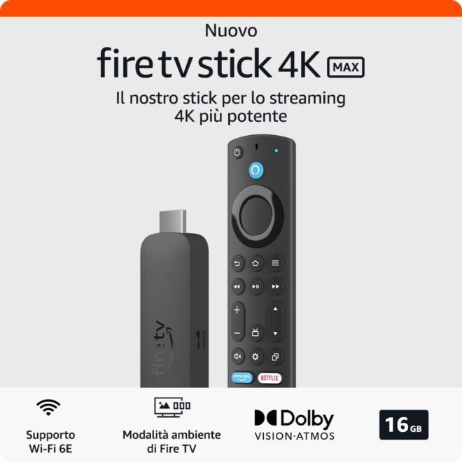 Fire TV Stick 4K Max: la nuova arrivata di Amazon [AGGIORNAMENTO 2023]