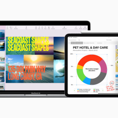 Apple aggiorna Pages, Keynote e Numbers per iOS 15 e macOS Monterey