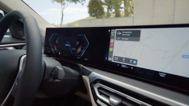 CarPlay sarà ancora più integrato sulla nuova BMW i4