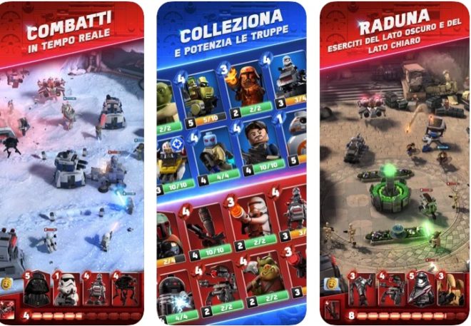 LEGO Star Wars Battles è disponibile su Apple Arcade